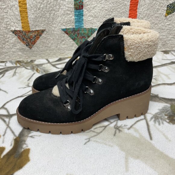 Blondo Chunky Zip Side Fall/Winter Hikers Waterproof Woman's Size 9.5 - Picture 3 of 8